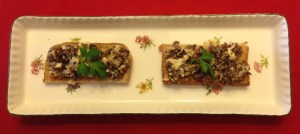 Revuelto de morcilla de Burgos