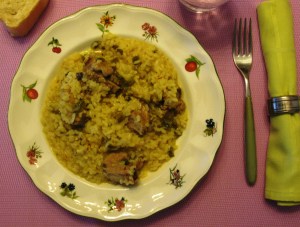 Arroz con costillas de cerdo