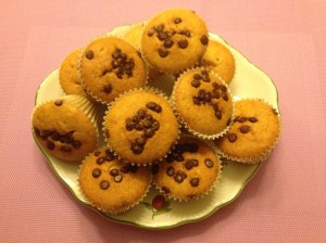 Muffins de chocolate
