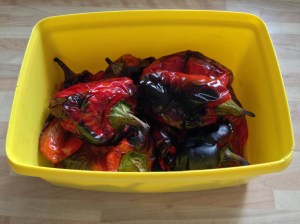 Pimientos asados.2