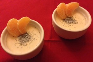 Mousse de mandarina
