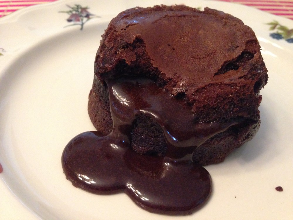 Coulant de chocolate