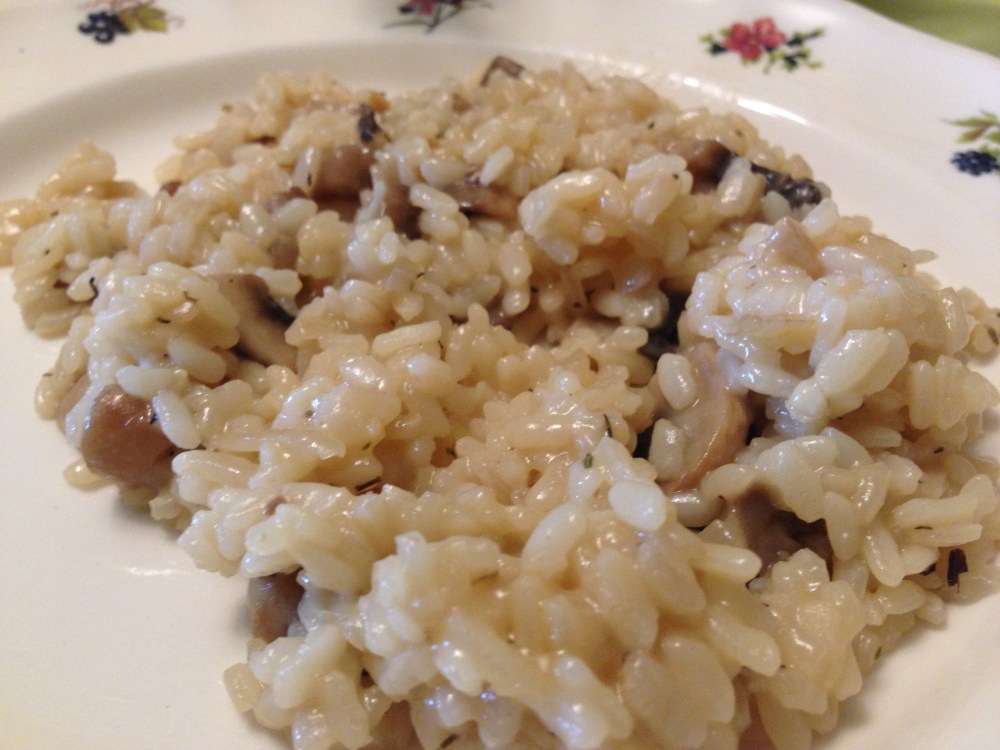 Risotto de setas